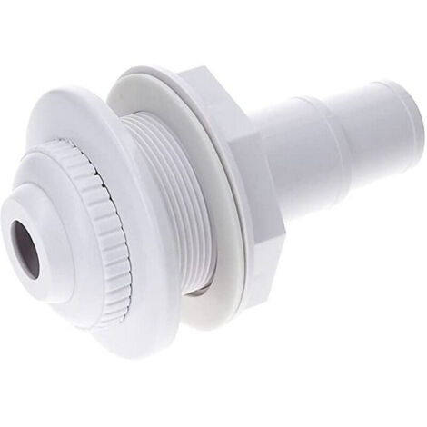 Pulse nozzle for above-ground pools, pulse nozzle for above-ground pools with seal and adapter for pool drainage 1 1/2"