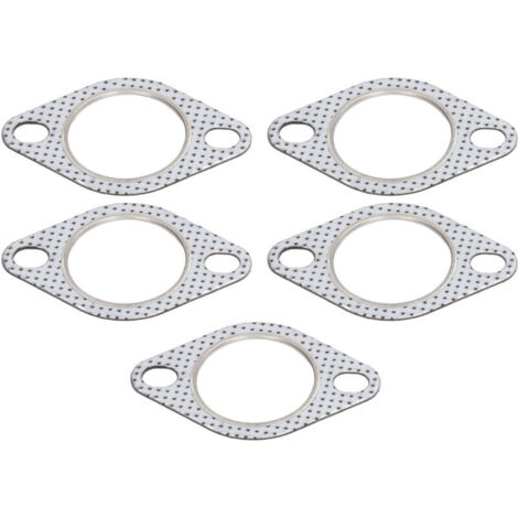 Eosnow Joint de bride de tuyau d'échappement 2 pouces, 5 pièces, résistance à haute température pour collecteur Turbo, tuyaux de décharge