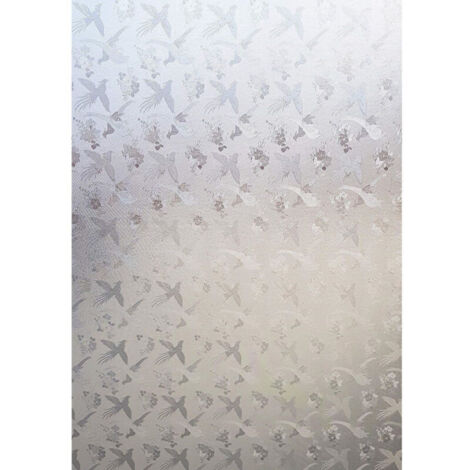 Pellicola Adesiva 3d Uccelli Esy108 Pvc Vetro Cestra Canafetre