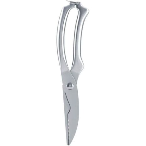 Professional Stainless Steel Poultry Shears for Kitchen, Chicken Scissors for Cutting Bones, Suitable for All Types of Meat, Fish and Seafood