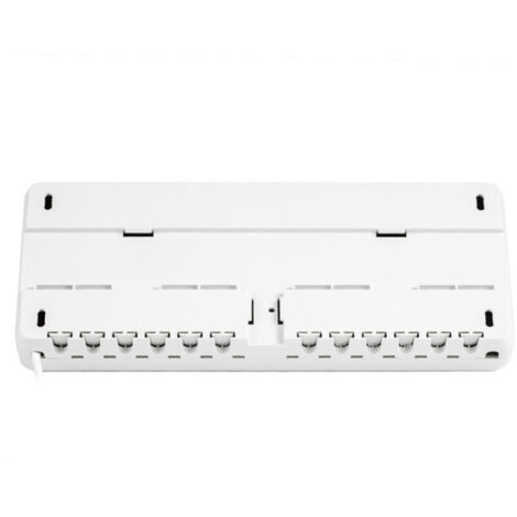 Eosnow 8-Channel Concentrator Controller, 8-Sub-Chamber Electric Valve Control Box for Underfloor Heating System, Air Conditioner, Temperature Control, Gas Boiler, Circulation Pump