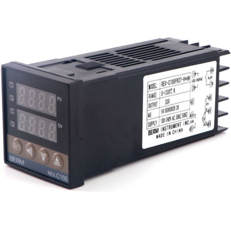 Eosnow REX-C100FK07-V UN régulateur de température Intelligent sortie SSR + SSR-40 DA + M6 1M câble 3 pièces ensemble