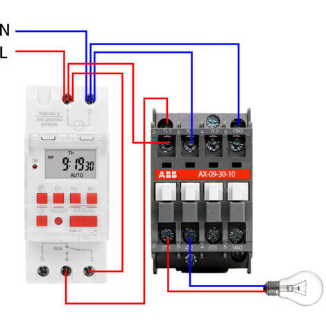 TM919B Timer Switch, Automatic Cycle Time Controller, Time Delay Switch ...