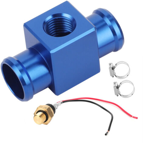 Eosnow Thermostat Water Temperature Switch, Radiator, Coolant, Fan Temperature Sensor for Motorcycle, ATV, Off-Road Vehicle (Blue)