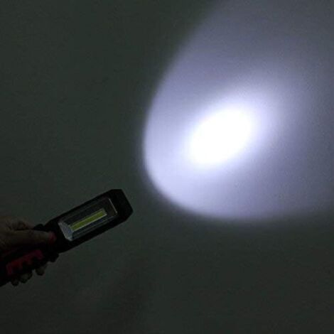 LED Work Light, 3W COB Ultra Bright USB Rechargeable Inspection Lamp ...