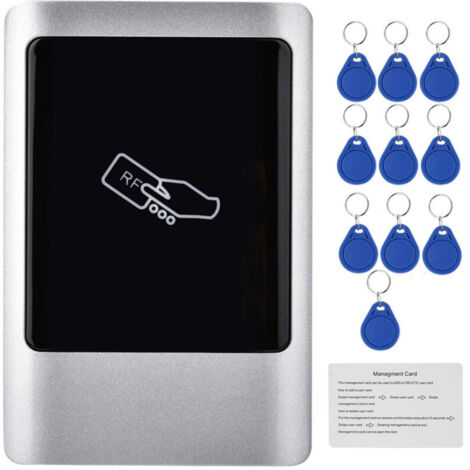 Eosnow Lecteur RFID extérieur Wiegand, gestion d'accès aux portes étanches, carte à puce (IC)