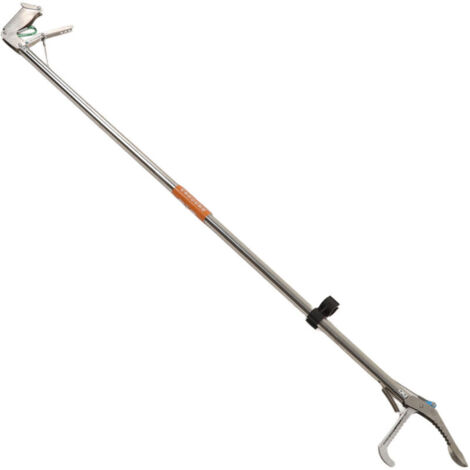 Eosnow Pince à serpent pliable, auto-verrouillable, en acier inoxydable, outil de manipulation solide et sûr pour attraper des reptiles