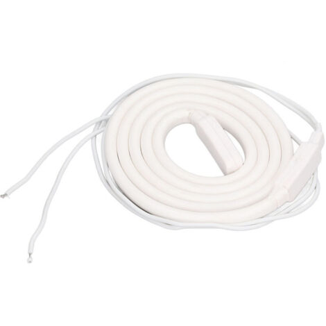 Eosnow Heating Cable for Pipes, Domestic Water Freeze Protection, Self-Regulating, Waterproof, Energy Saving, 1 Meter, Silicone Rubber, AC 220V, 40W