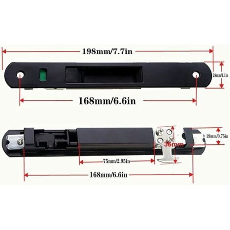 Sliding Bay Window Lock - Modern Single-Sided Mobile Door Window Hook ...