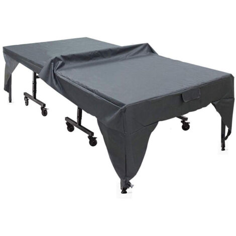 Protective Cover for Outdoor Tables, 190T Silver Coated Polyester Taffeta Table Tennis Table Cover for Outdoor Tables (1/4)