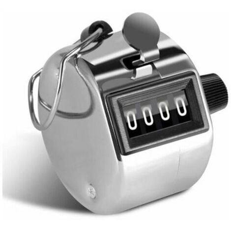 4-Digit Manual Counter, People Counter for Golf Courses, Instructor Training Schools