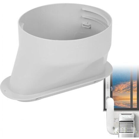 Exhaust hose connector for portable air conditioner - Ø 150 mm - Exhaust hose - For vertical/horizontal sliding windows