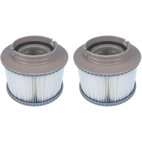 Pack of 2 replacement filters for MSPA FD2089 cartridge filter pump, for all current MSPA spas (1/5)