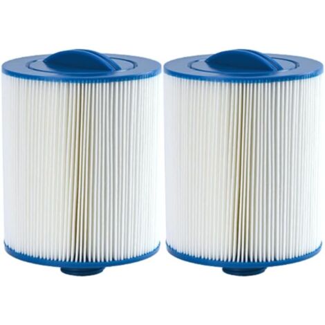 Spa filter compatible with PWW50P3 6CH-940 FC-0359 1-1/2"/1.5" coarse/SAE thread (not PWW50P4/fine thread/MPT thread), φ15 x 20.5 cm, pack of 2 (1/5)