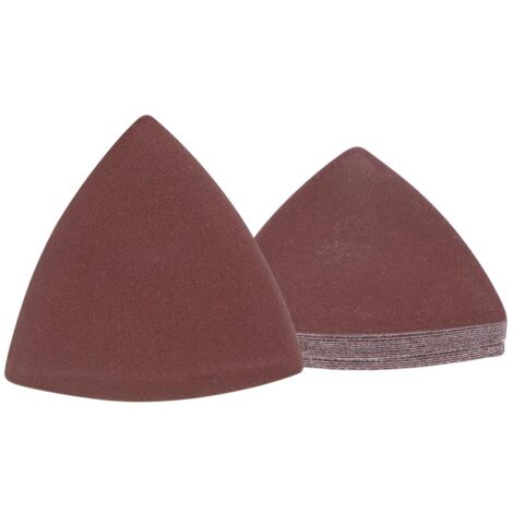 15 Sheets of Sandpaper for Mouse Sander - [400 Grit, 3-1/8"] Assorted Triangular Sanding Sheets with Magic Backing (1/5)