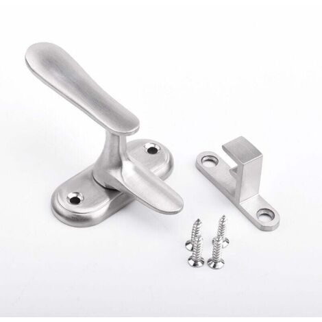 Quarter-turn door latch, window latch, 304 stainless steel (WxHxD) 73x50x35mm (1/5)