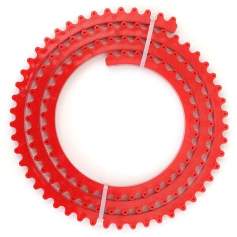 2m curved guide for profile milling, flexible milling jig, router, profiling strips for woodworking, toothed chain milling jig (1/5)