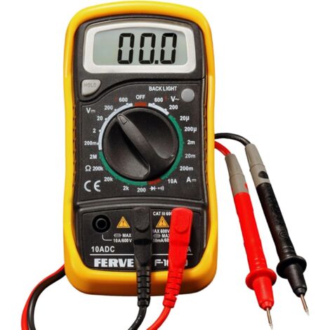 DIGITAL MULTIMETER AC/DC VOLTMETER AMPERIMETER OHMMETER (1/2)