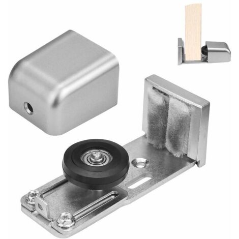 Anti-corrosion sliding door rail, sliding door roller with buffer, automatic sliding door guide, floor guide for metal sliding doors