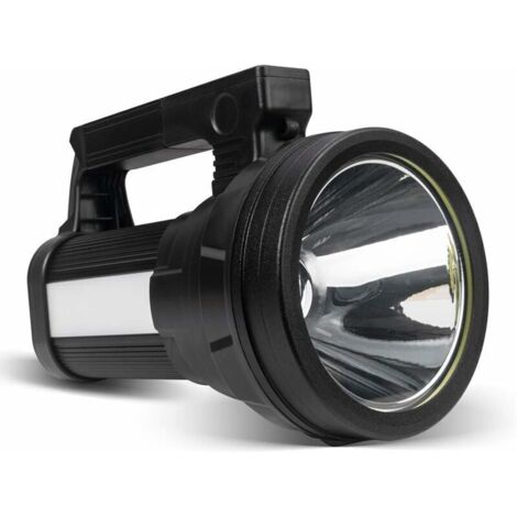 Ultra Powerful LED Flashlight, 20000mAh/ 15000 Lumens/ 6 Modes/ IPX4 Waterproof, Rechargeable LED Flashlight for Hiking and Camping - Belt and Charger Included (1/5)