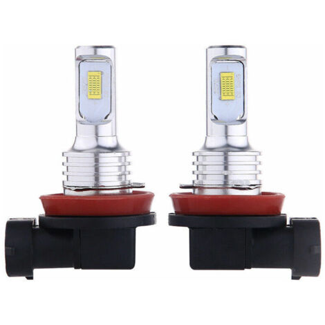 2x 35W 4000LM 6000K White LED H11 H8 H9 H16 Fog Lights Bulbs Kit (1/5)