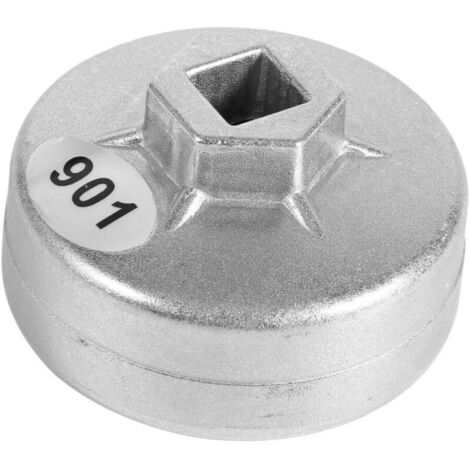 Oil filter wrench, 65mm oil filter housing, 14-flute aluminum oil filter cap wrench, oil filter cap removal tool (1/5)