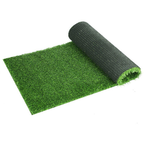 Artificial Grass for Dogs, Fake Grass for Puppies, Realistic Potty Training, Indoor and Outdoor Artificial Turf with Non-Slip Rubber Pad (2 x 0.5 m) (1/5)