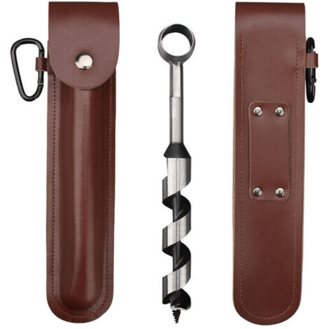Wood auger drill bit, an outdoor survival tool for bushcraft, camping, and a perfect addition to gear packs.