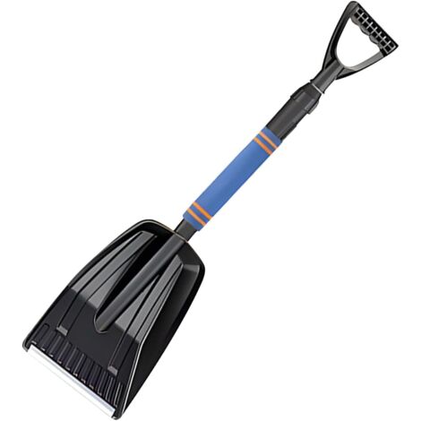 Ice scraper for car windshields, 70 cm, extendable snow removal tool, detachable ice scraper, for winter, car, truck, vehicle, window, exterior cleaning, frost