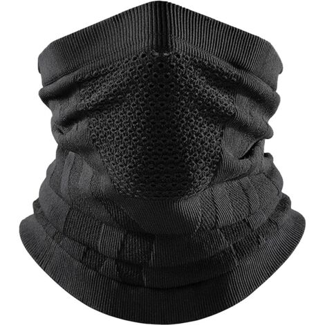 Tube scarf, half balaclava, cycling mask winter, men's neck gaiter, motorcycle face mask, breathable balaclava for running, driving, skiing