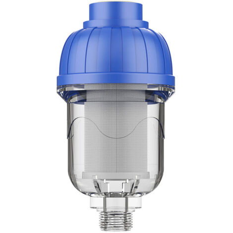 Shower Limescale Filter, Water Softener, Anti-Limescale Shower Filter with Stainless Steel Screen, Water Filter for Water Heaters, Showers, Washing Machines, and Faucets