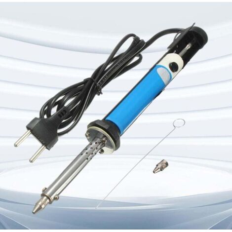 Desoldering pump, 30W 220V, desoldering iron kit, electric vacuum desoldering iron, desoldering pump, suction pump for general soldering