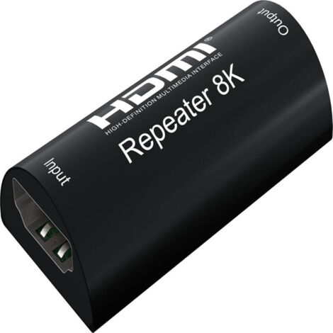 Black HDMI Amplifier Repeater