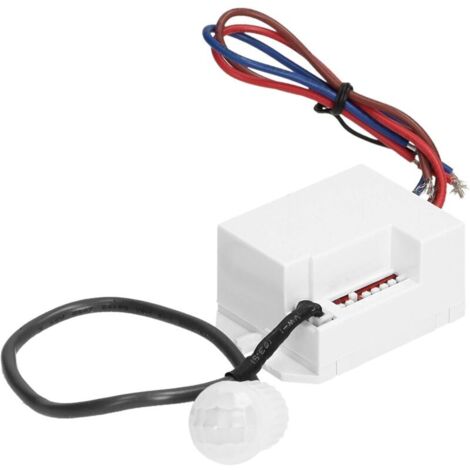 Mini 120°/360° Motion Detector with Dusk Sensor and Timer. Works with 1W LED. (1/4)