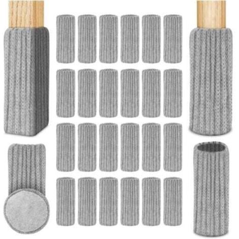 Chair Socks for Chair Legs, 24pcs Felt Furniture Chair Socks, Anti-Slip Pads Suitable for Chair Legs, Prevent Scratches and Noise
