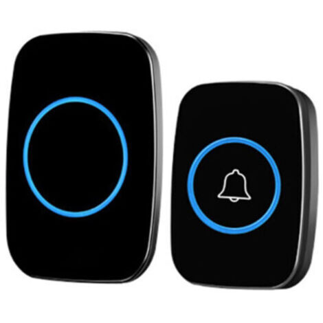 Wireless Doorbell, Waterproof Wireless Doorbell with 3 Volume Levels and 38 Melodies for Home (1/4)