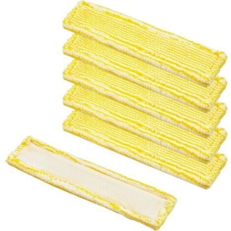 6-Piece Microfiber Cleaning Cloths for Karcher Window Cleaners, Microfiber Bonnet, Microfiber Wipes for Karcher WV2 WV5 Premium Window Cleaners and Vacuum Cleaners, Accessories (1/4)