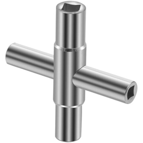4-in-1 Multifunctional Cross Wrench, 4-Way Internal Sizes 6.5mm/7mm/8mm/9mm, for Outdoor Taps, for Household Maintenance (1/4)