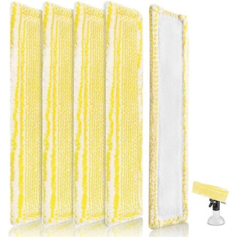 Set of 5 microfiber cloths for Karcher WV2 and WV5 window cleaners, accessories for window vacuum cleaners (1/4)