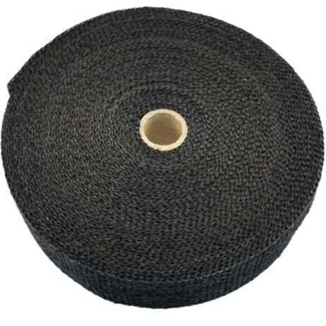 5m Black High Thermal Insulation Exhaust Pipe Wrap Tape Fabric for Car Motorcycle