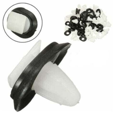 100pcs Door Panel Trim Fastener Clip for Fiat Ducato 71728806, 8565.43, 856543 (1/4)