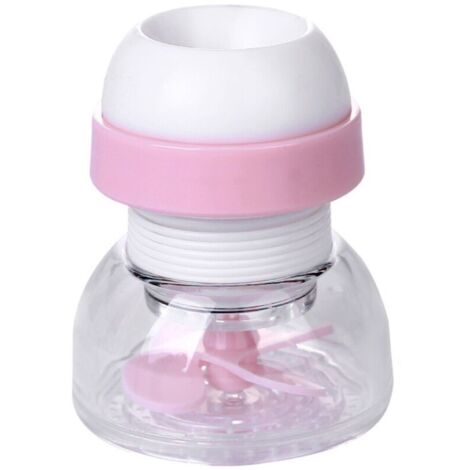 Water Saver Filter Sprayer, Water Saving Nozzle Head, 360 Degree Swivel Faucet Head, Kitchen Faucet Head (Pink) (1/4)