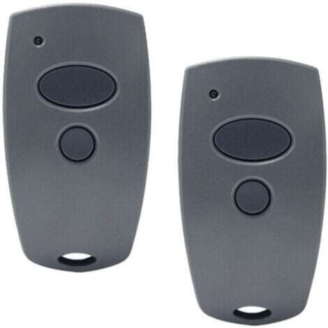 2-piece garage door remote control for Marantec D302-868, D304-868, D384-868, D321-868, compatible with the Marantec Digital 868 MHz remote control