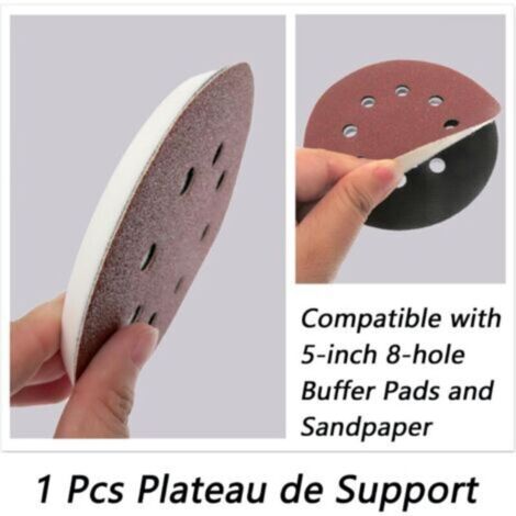 125mm Sanding Pad, Sander Pad for Bosch, Compatible 125mm Sander Pad ...