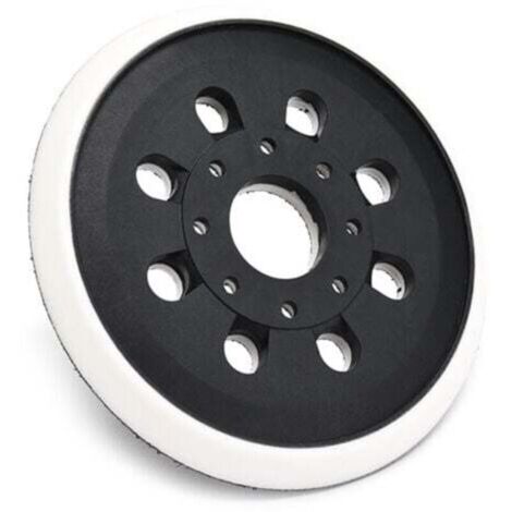 125mm Sanding Pad for Bosch PEX 220 A, PEX 220 AE, for Skil 7402, Skil 7490, 8 Hook and Loop Holes, Sanding Discs for Random Orbital Sanders (1/4)