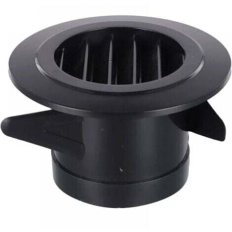 Ventilation grille with removable panel designed for wall or ceiling mounting, made of ABS plastic (75 mm)