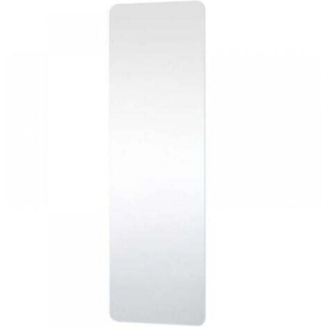 Easy-to-remove self-adhesive mirror, impact-resistant PET resin mirror sheet, wall-mounted safety mirror for interior decoration (H 150 x W 50 cm)