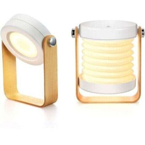 Dimmable Touch Light Bedside Lamp, Portable Bedside Lamp for Nightstand with Safe Night Light, --TRIMEC