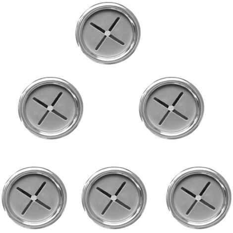 Pack of 6 self-adhesive towel holders, round towel racks for kitchen, bathroom and home, adhesive towel racks, no drilling required (1/4)
