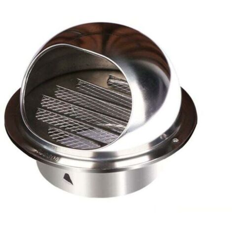 Stainless steel round air vent grille wall vent cover, 200mm breathable cooker hood exhaust pipe
